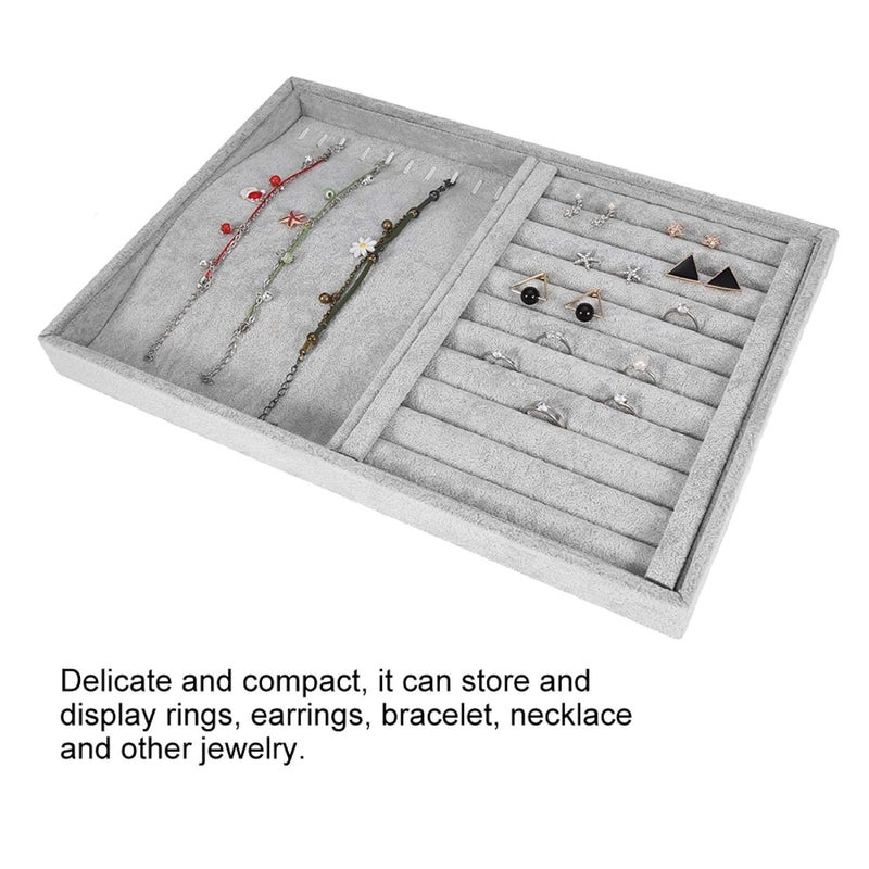 woobles Jewelery Case Jewelery Showcase Tray For Jewelry Earrings Storage Necklace Jewelry Jewelry Box Organizer[2#] - Image 1